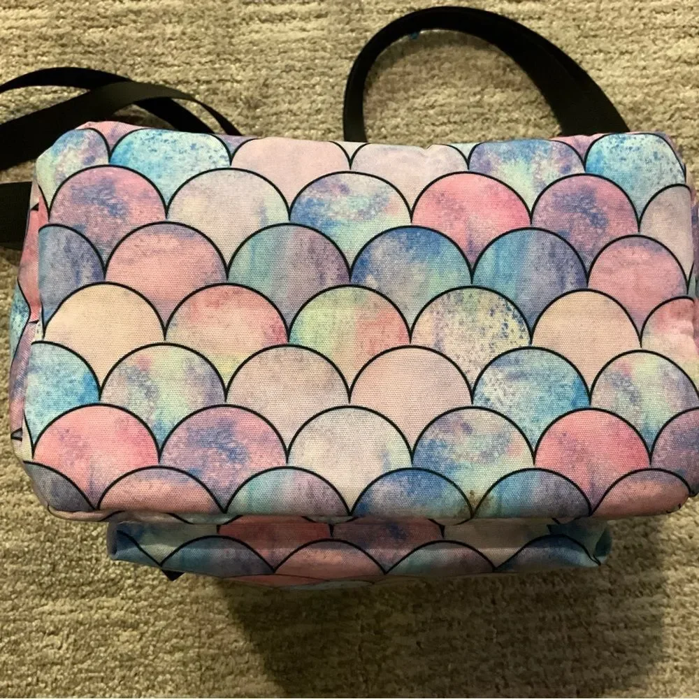 Colorful Mermaid Scale Mini Backpack - Picture 3 of 5